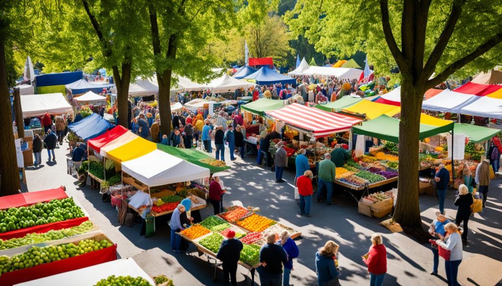 Farmers Markets offer seasonal foods